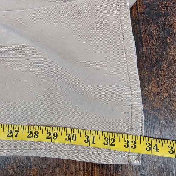 Polo Ralph Lauren Straight Leg Cotton Pants Mens 38/34 Tan Khaki Chino Trousers - Picture 8 of 8